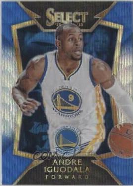 Andre Iguodala [Blue Prizm] #17