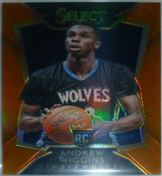 Andrew Wiggins [Orange Prizm] #100