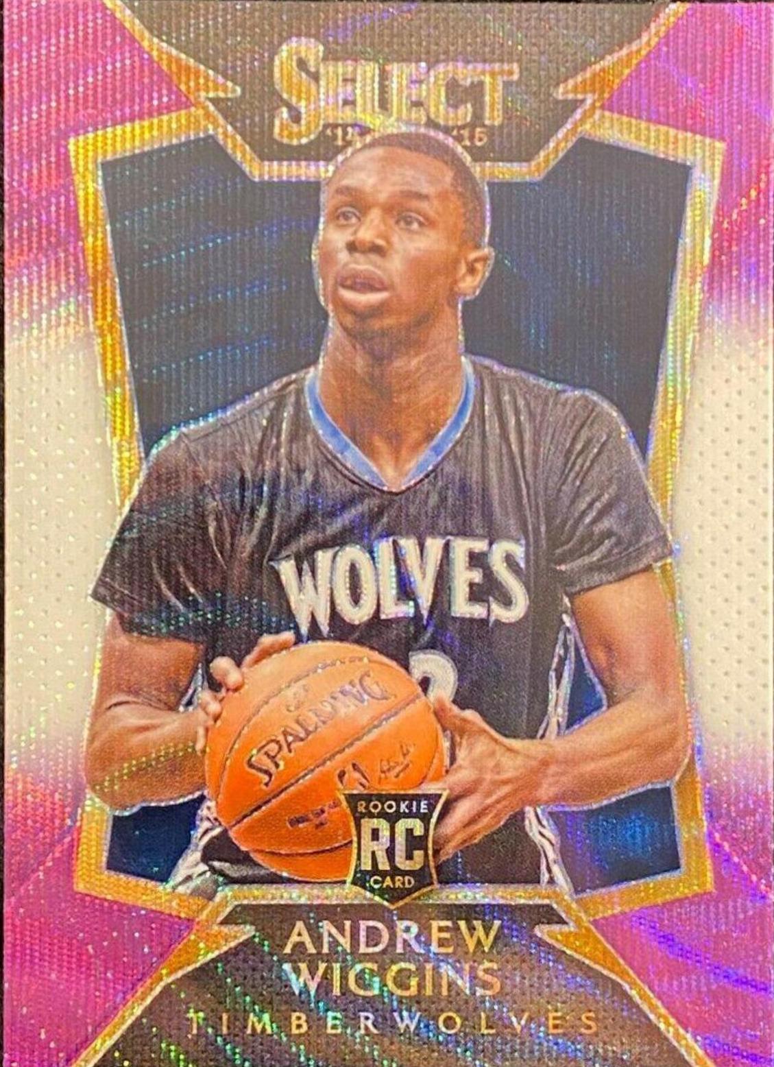 Andrew Wiggins [Purple, White Prizm] #100