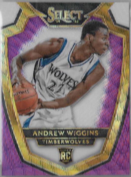Andrew Wiggins [Purple, White Prizm] #294