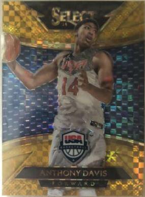 Anthony Davis [Gold Prizm] #217