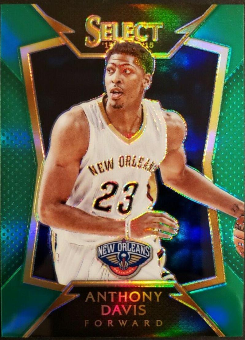 Anthony Davis [Green Prizm] #15