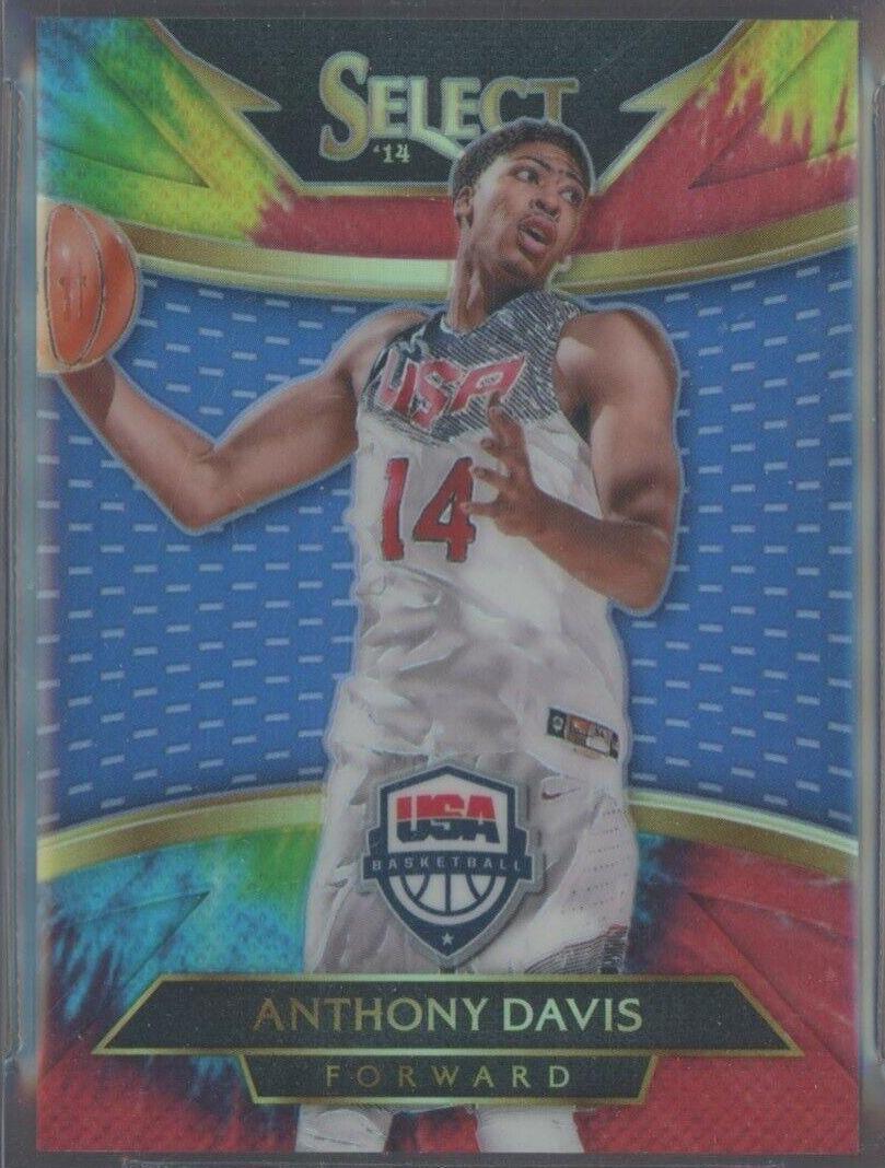 Anthony Davis [Tie Dye Prizm] #217