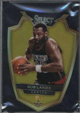 Bob Lanier [Gold Prizm Die Cut] #179