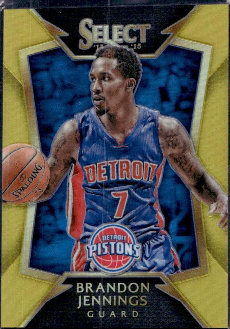Brandon Jennings [Gold Prizm] #39