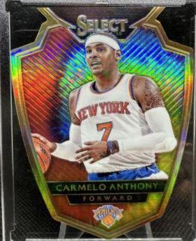 Carmelo Anthony [Purple Prizm Die Cut] #114