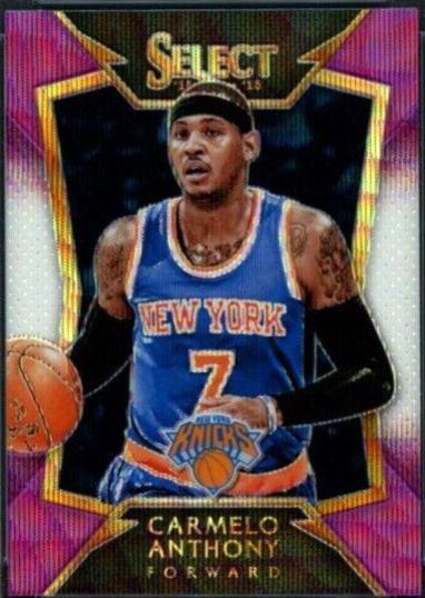 Carmelo Anthony [Purple, White Prizm] #63