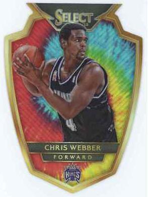 Chris Webber [Tie Dye Prizm Die Cut] #162