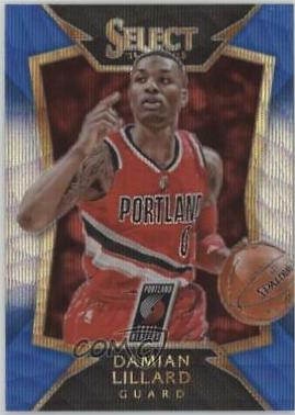 Damian Lillard [Blue Prizm] #14