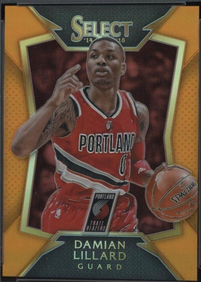 Damian Lillard [Orange Prizm] #14