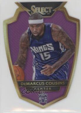 DeMarcus Cousins Purple, White Prizm #115