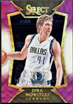 Dirk Nowitzki [Purple, White Prizm] #58