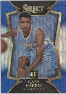 Gary Harris Blue [Silver Prizm] #93