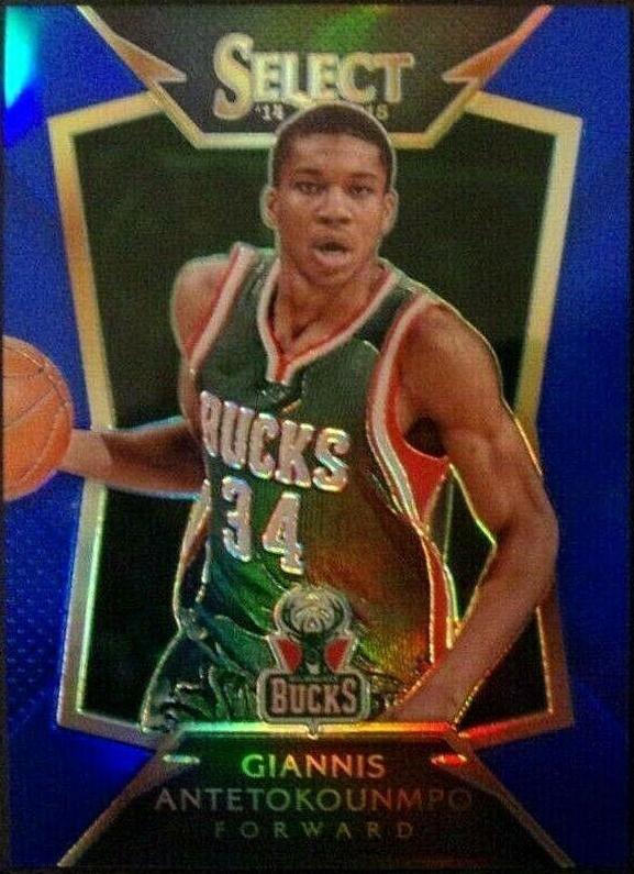 Giannis Antetokounmpo [Blue Prizm] #75