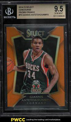 Giannis Antetokounmpo [Orange Prizm] #75