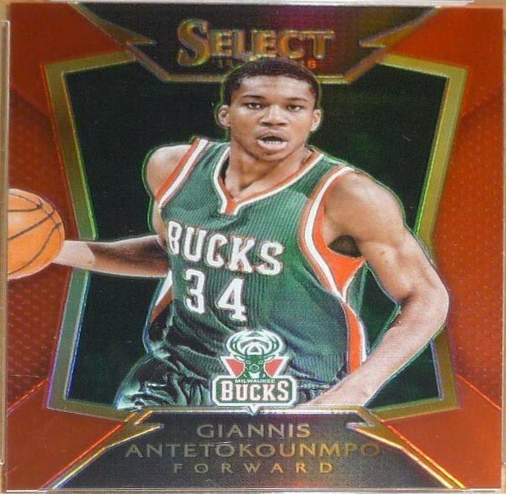 Giannis Antetokounmpo [Red Prizm] #75