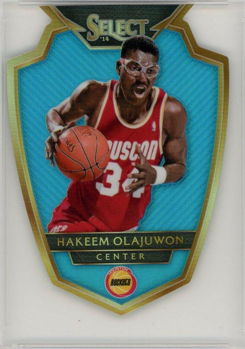 Hakeem Olajuwon [Light Blue Prizm Die Cut] #170