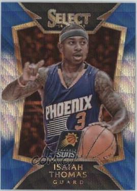 Isaiah Thomas [Blue, Silver Prizm] #35