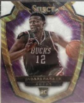 Jabari Parker [Purple, White Prizm] #293