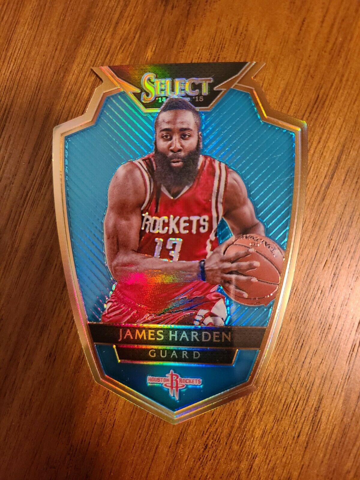 James Harden [Light Blue Prizm Die Cut] #131