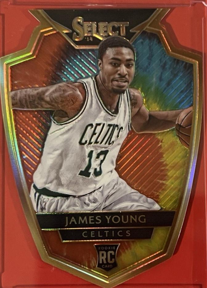 James Young [Tie-Dye Prizm Die-Cut] #138