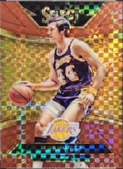 Jerry West Gold Prizm #254