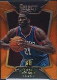 Joel Embiid [Orange Prizm] #90