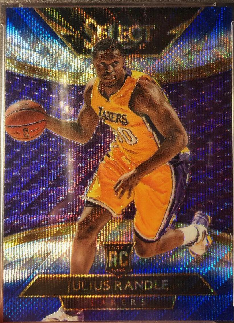 Julius Randle [Blue, Silver Prizm] #296