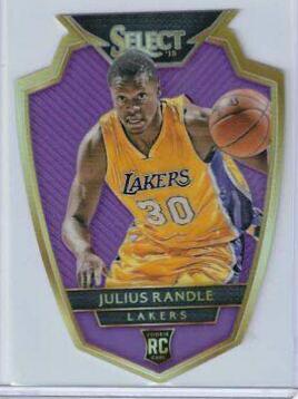 Julius Randle [Purple Prizm Die Cut] #150