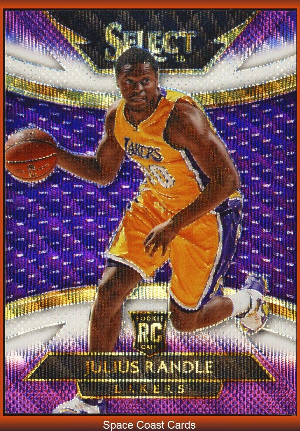 Julius Randle [Purple, White Prizm] #296