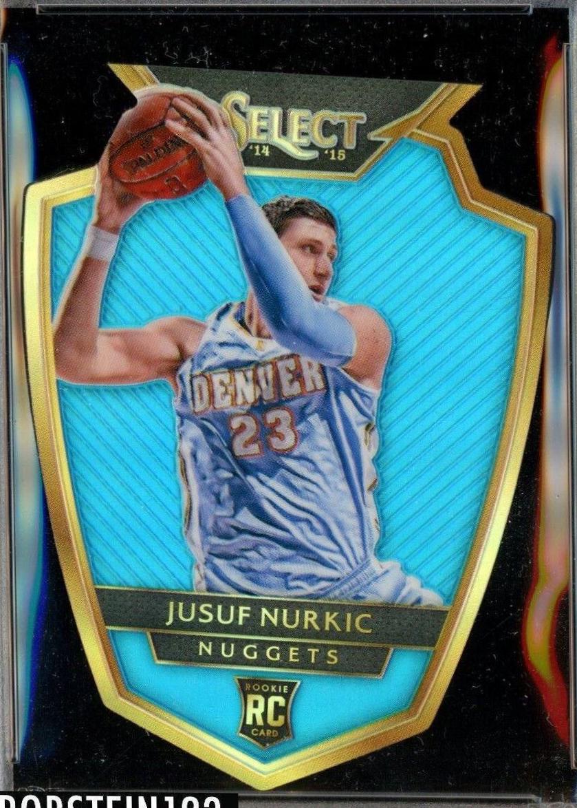 Jusuf Nurkic [Light Blue Prizm Die Cut] #186