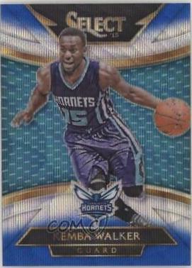 Kemba Walker [Blue, Silver Prizm] #267