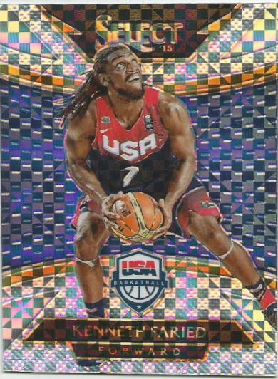 Kenneth Faried [Silver Prizm] #219
