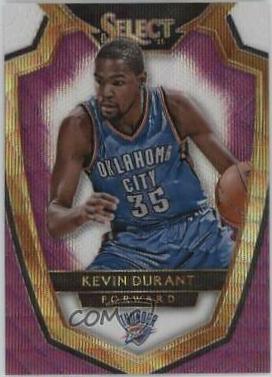 Kevin Durant [Purple, White Prizm] #108