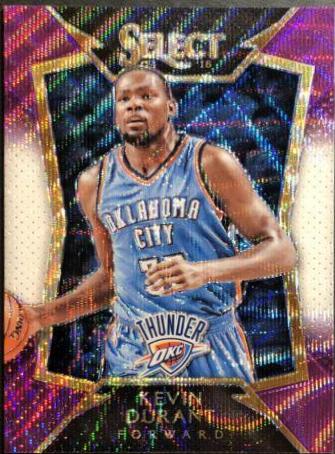 Kevin Durant [Purple, White Prizm] #70