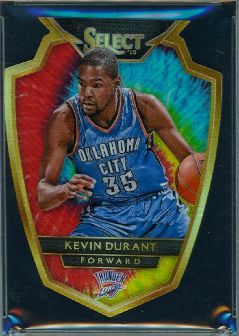Kevin Durant [Tie Dye Prizm Die Cut] #108