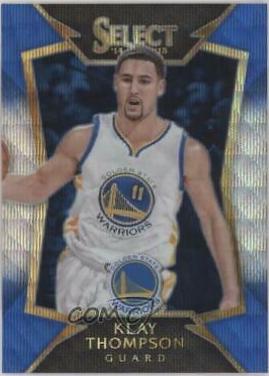 Klay Thompson [Blue Prizm] #9