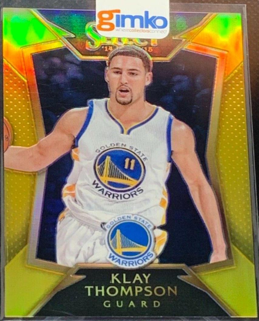 Klay Thompson [Gold Prizm] #9