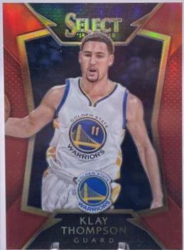 Klay Thompson [Red Prizm] #9