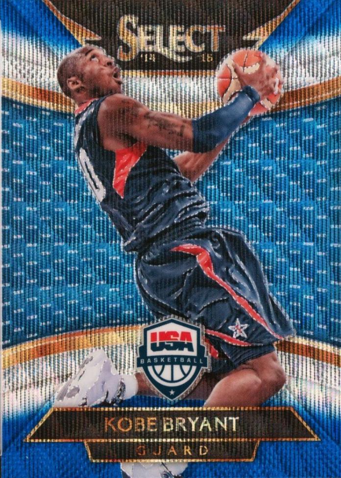 Kobe Bryant [Blue, Silver Prizm] #209