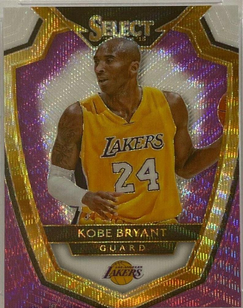 Kobe Bryant [Purple, White Prizm] #101