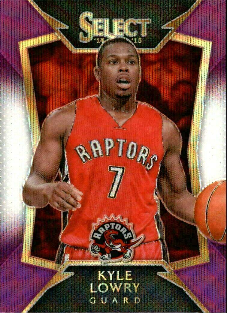 Kyle Lowry [Purple, White Prizm] #52