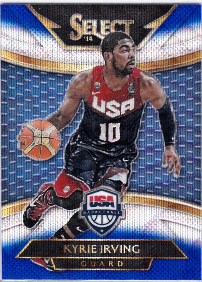 Kyrie Irving [Blue, Silver Prizm] #213
