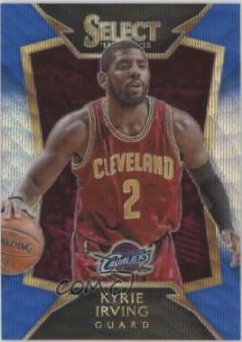 Kyrie Irving [Blue, Silver Prizm] #65