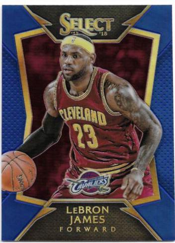 LeBron James [Blue Prizm] #57