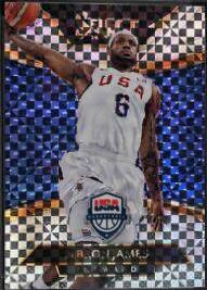 LeBron James [Blue, Silver Prizm] #212