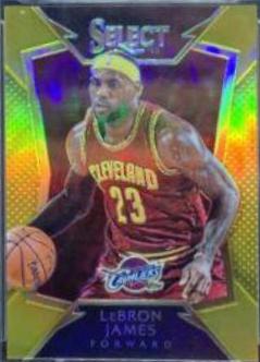 LeBron James [Gold Prizm] #57