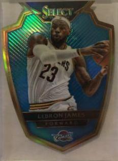 LeBron James [Light Blue Prizm Die Cut] #119
