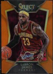 LeBron James [Orange Prizm] #57