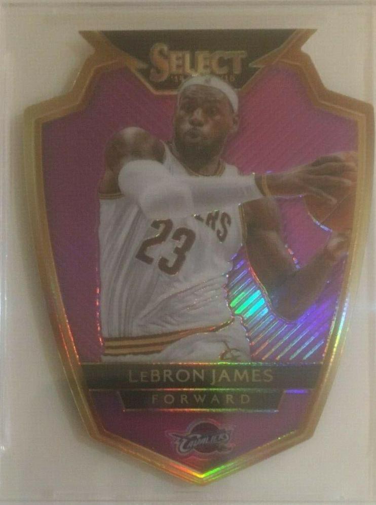 LeBron James [Purple Prizm Die Cut] #119